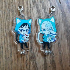 YoI Victuuri Keychain
